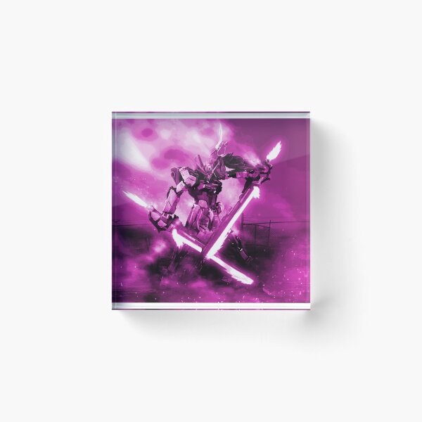 Item preview, purple frame aile strike gundam seed kira yamato digital illustration designed and sold by sabartgunpla.