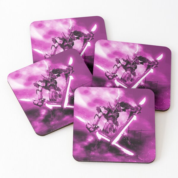 Item preview, purple frame aile strike gundam seed kira yamato digital illustration designed and sold by sabartgunpla.