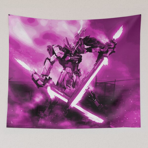 Item preview, purple frame aile strike gundam seed kira yamato digital illustration designed and sold by sabartgunpla.