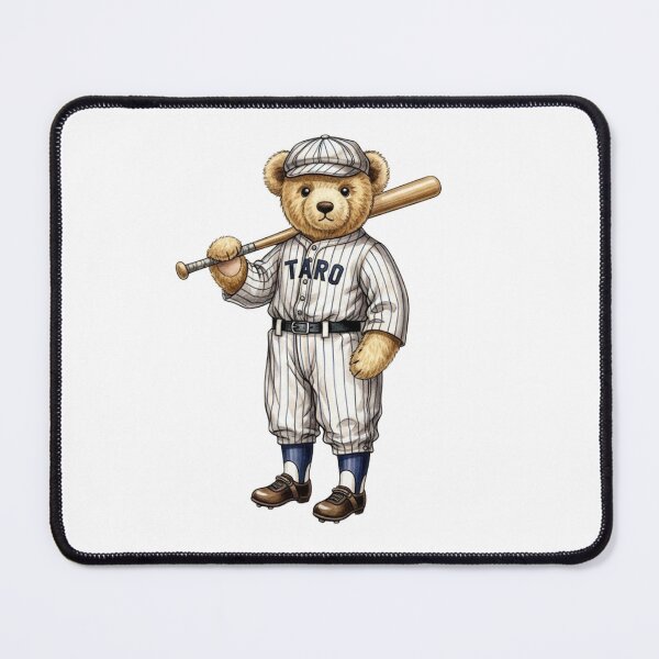 Item preview, Retro Tokyo Baseball Bear - Vintage Uniform Slugger designed and sold by Maison Taro.