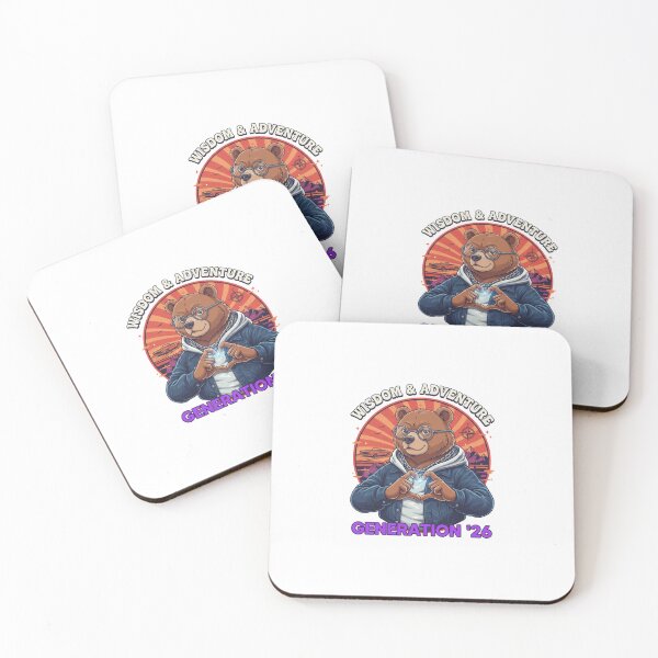Item preview, Retro Adventure Bear Illustration — Wisdom and Adventure Generation '26 Graphic designed and sold by Colorful-Garden.