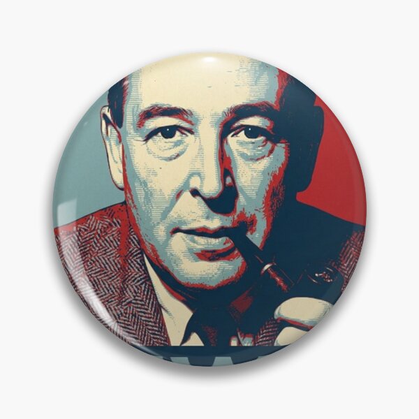 Item preview, C.S. Lewis Mere Christianity Hope Style Poster Art  designed and sold by Anya Byron.