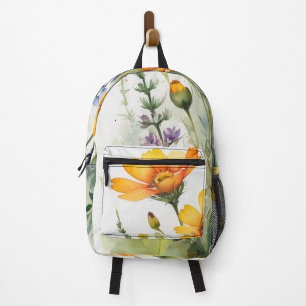 Item preview, Wild Flowers Watercolor – Elegant Floral Wall Art designed and sold by sana designer.