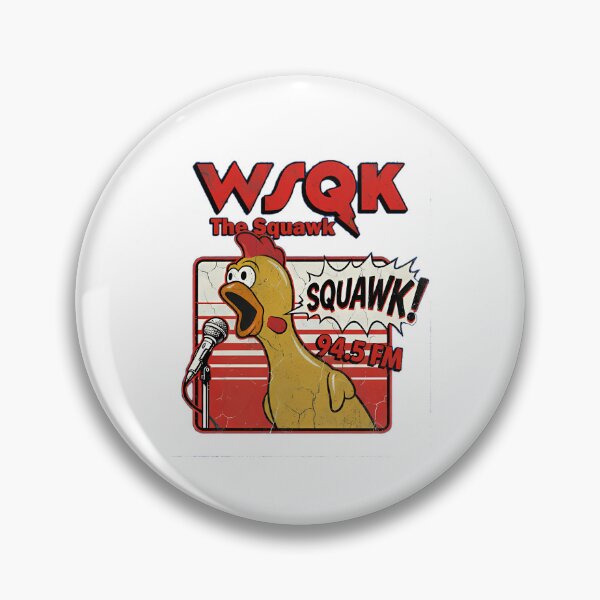Item preview, Wsqk The Squawks 945 Fms Vintage Rubbers Chickens Radio designed and sold by Archons.