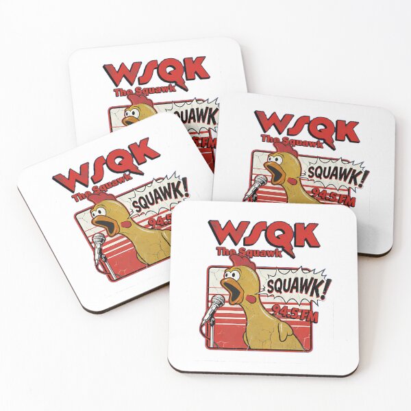 Item preview, Wsqk The Squawks 945 Fms Vintage Rubbers Chickens Radio designed and sold by Archons.