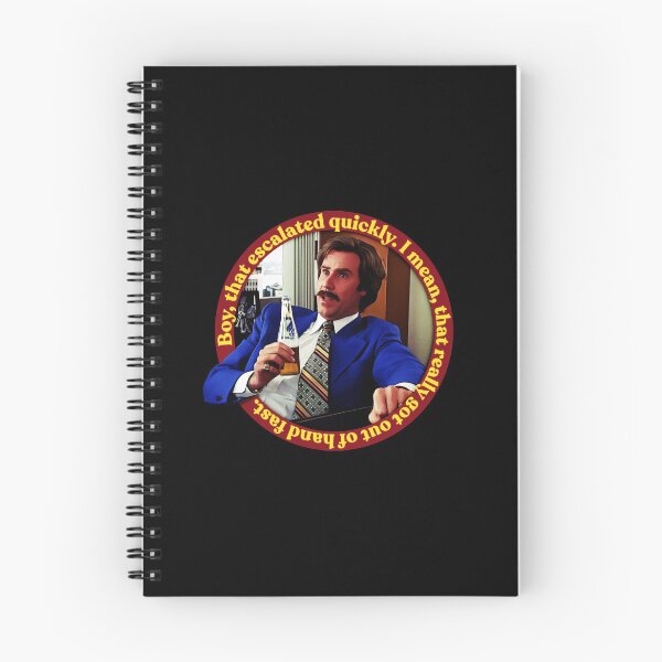 Item preview, Anchorman - Boy, That Escalated Quickly..  designed and sold by Joleneavage.
