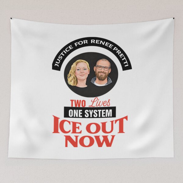 Item preview, Ice Out Now Be Pretty Good Justice For Renee Nicole Good and Alex Jeffrey Pretti  designed and sold by gusmanvinagetti.