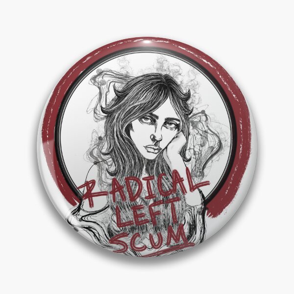 Item preview, Radical Left Scum Billie Eilish Portrait Drawing designed and sold by Chiefiechanga.