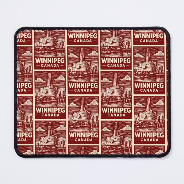 Item preview, Winnipeg Canada Linocut Style designed and sold by Thistle-TShop.