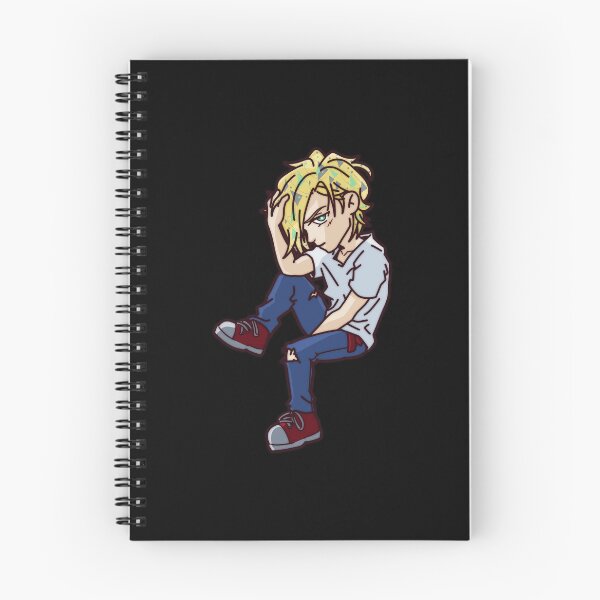 Item preview, Banana Fish Chibi Boy Sitting Cute Pose designed and sold by Ciraillard.