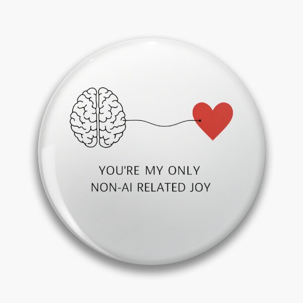 Item preview, Non-AI Related Joy designed and sold by TrendScanner.