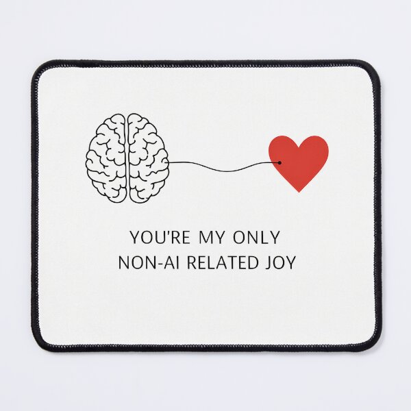 Item preview, Non-AI Related Joy designed and sold by TrendScanner.