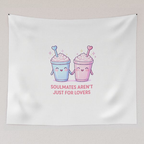 Item preview, Soulmates Are For Besties designed and sold by TrendScanner.