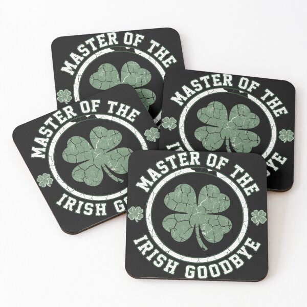 Item preview, Master of the Irish Goodbye St Patricks Day designed and sold by AdyKurniawan.