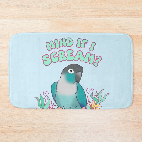 Item preview, Mind if I scream? Turquoise Conure designed and sold by FandomizedRose.