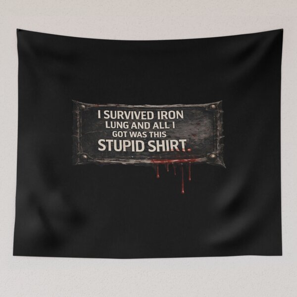 Item preview, I Survived Iron Lung And All I Got Was This Stupid Shirt - Iron Lung designed and sold by studiosvgcom.