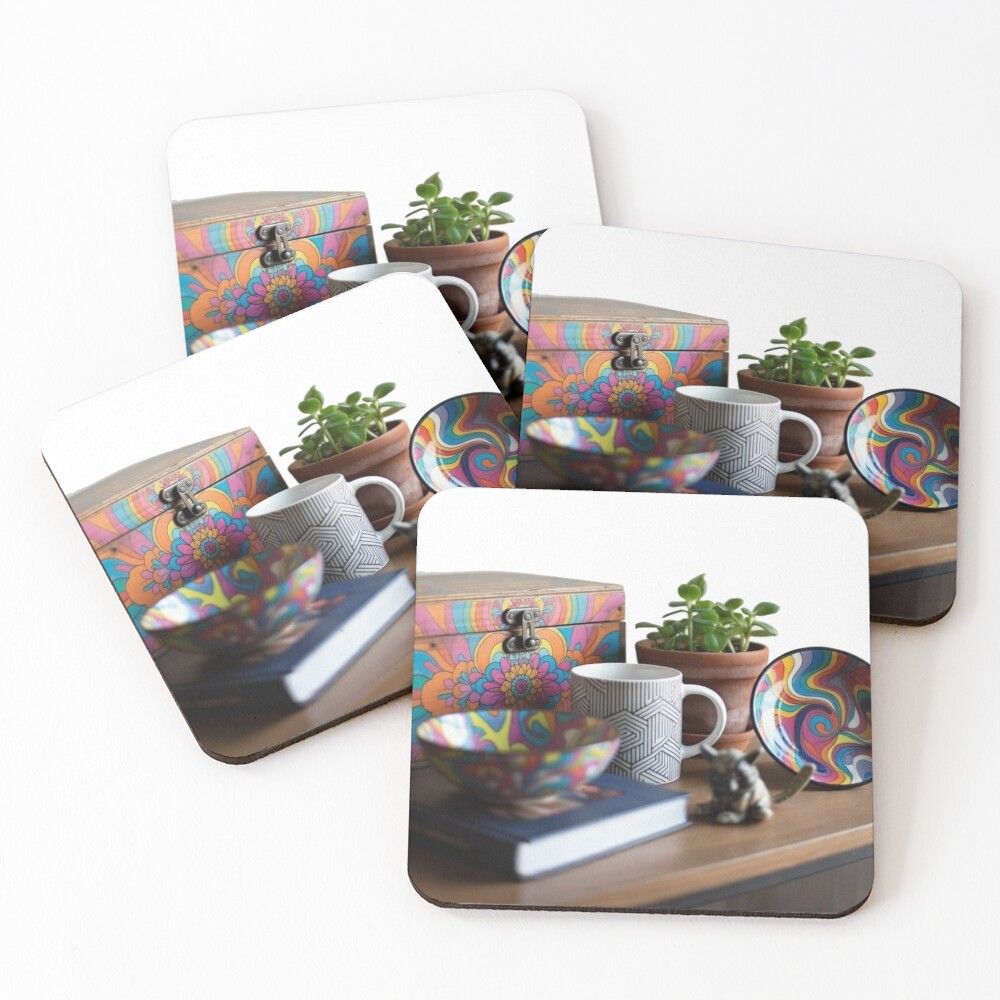 Item preview, Coasters (Set of 4) designed and sold by R-btees.