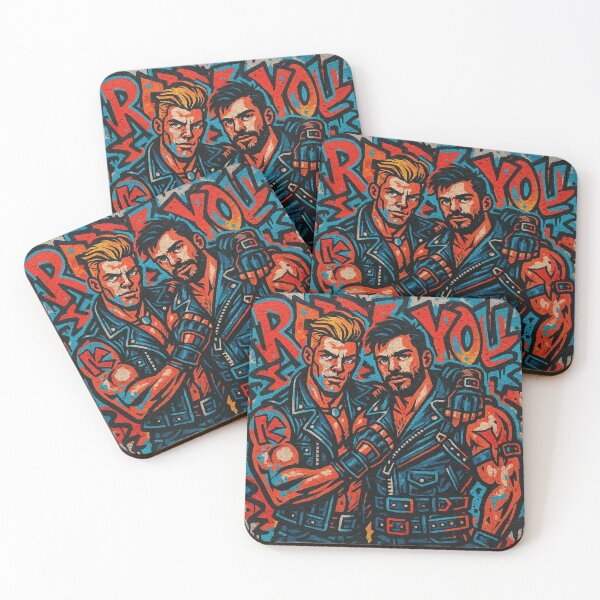 Item preview, Gay Berlin Leather Bikers Rebel You Graffiti Street Art Pride Graphic Design designed and sold by ItsAKinkThing.