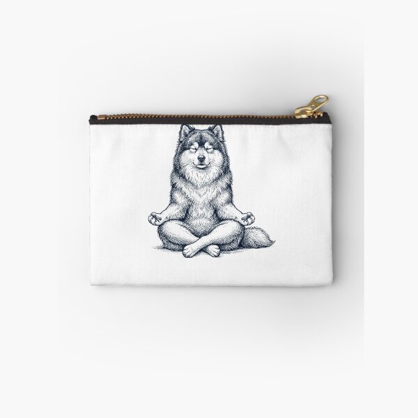 Item preview, )(Vintage Finnish Lapphund Yoga Lotus Meditation Dog Lover designed and sold by DoodleTortle.