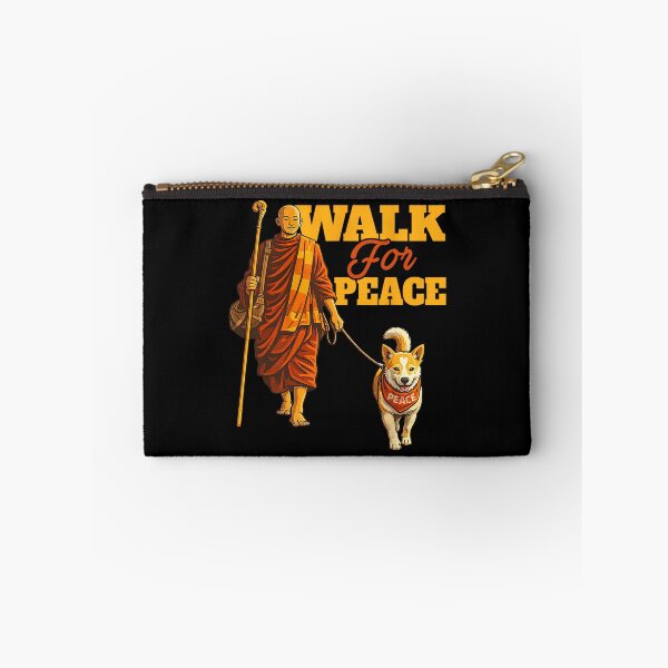 Item preview, Peace Walking Monks and Aloka Dog Walk for Peace Men Women  designed and sold by CristHuds.