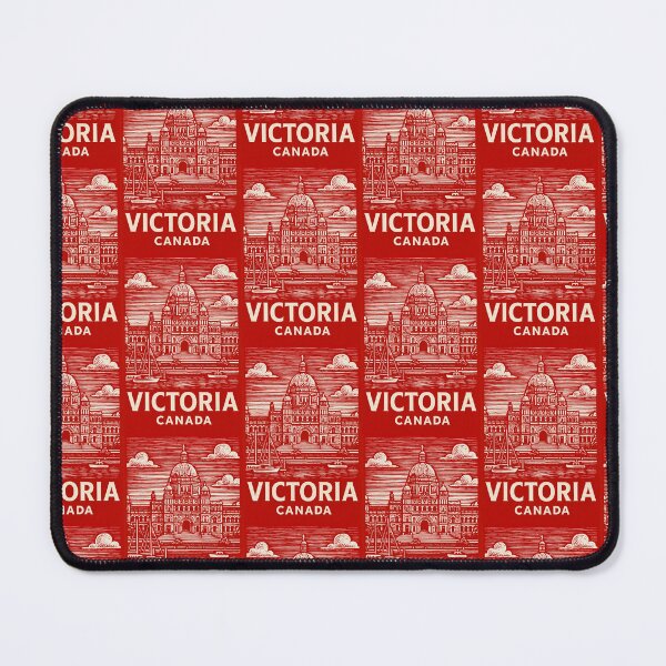 Item preview, Victoria Canada Linocut Style designed and sold by Thistle-TShop.
