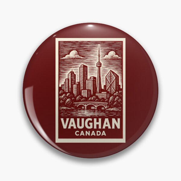 Item preview, Vaughan Canada Linocut Style  designed and sold by Thistle-TShop.