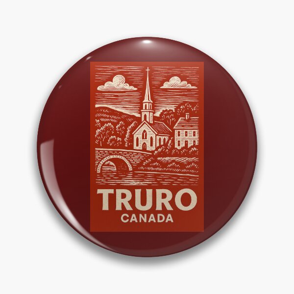 Item preview, Truro Canada Linocut Style  designed and sold by Thistle-TShop.