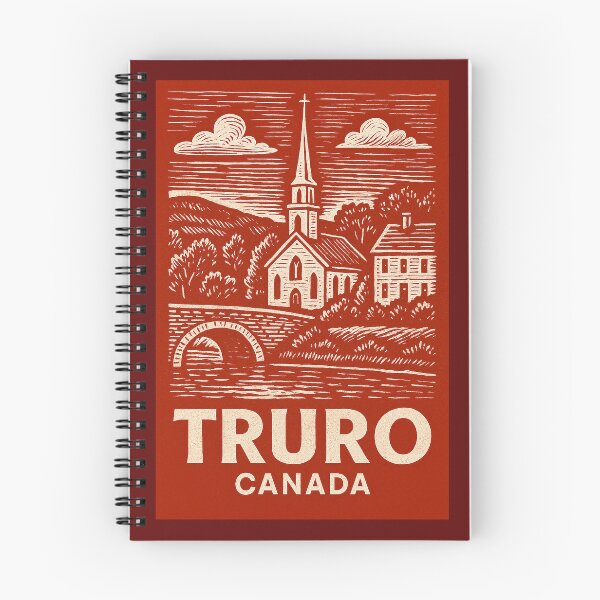 Item preview, Truro Canada Linocut Style  designed and sold by Thistle-TShop.