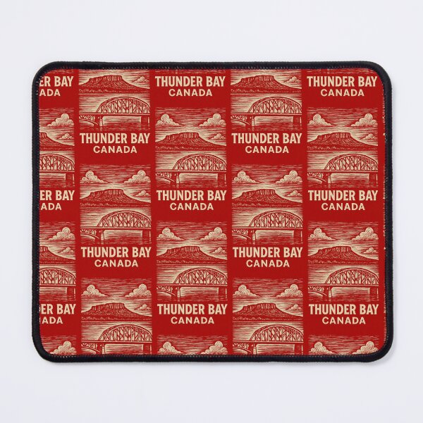 Item preview, Thunder Bay Canada Linocut Style designed and sold by Thistle-TShop.