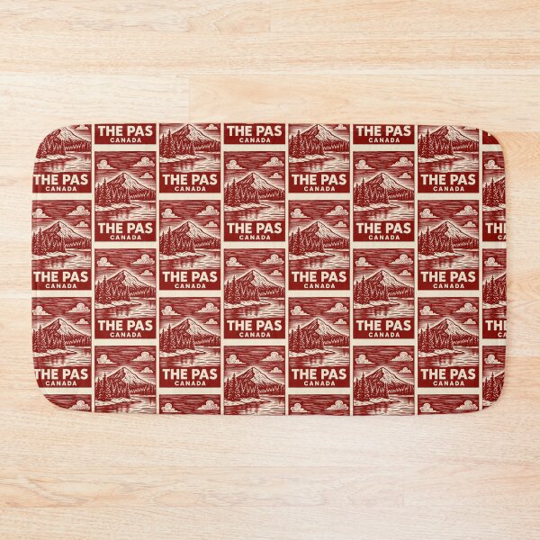 Item preview, The Pas Canada Linocut Style  designed and sold by Thistle-TShop.
