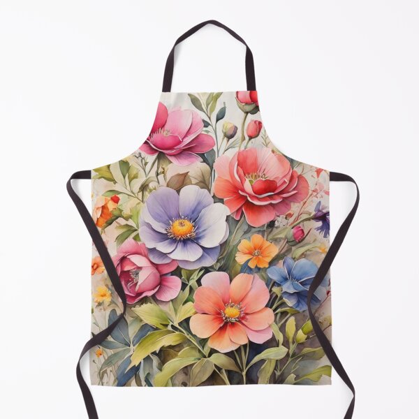 Item preview, Wild Flowers Watercolor – Elegant Floral Wall Art designed and sold by sana designer.