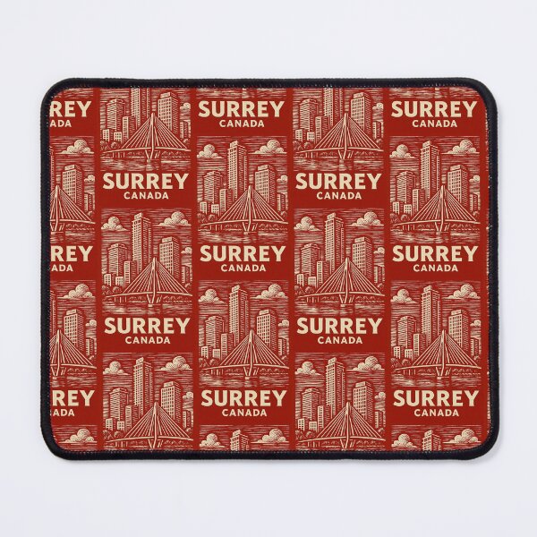 Item preview, Surrey Canada Linocut Style  designed and sold by Thistle-TShop.