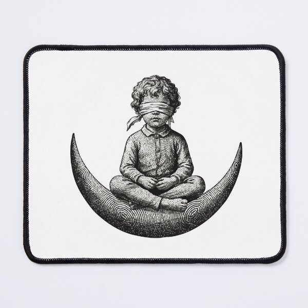 Item preview, Blindfolded Child on the Moon designed and sold by Ahmedmego.