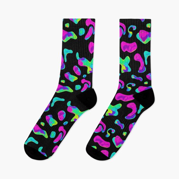 Item preview, Neon Liquid Nebula - Abstract Seamless Organic Pattern - Cyberpunk Vibrant Flow designed and sold by ArtCrafter13.