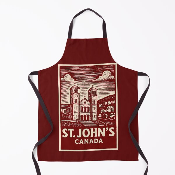 Item preview, St.Johns Canada Linocut Style designed and sold by Thistle-TShop.
