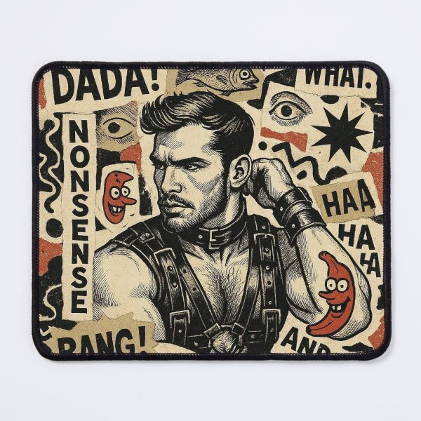 Item preview, Gay Leather Bar San Francisco Dada Pride Graphic Design designed and sold by ItsAKinkThing.