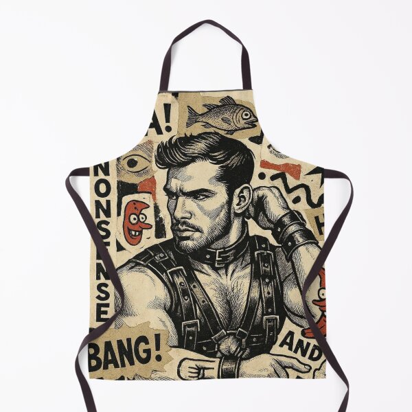 Item preview, Gay Leather Bar San Francisco Dada Pride Graphic Design designed and sold by ItsAKinkThing.