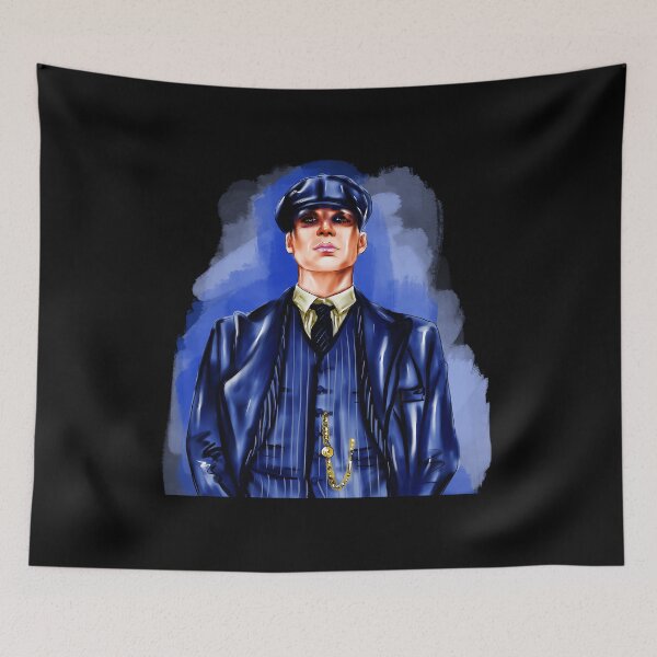 Item preview, Blue Jacket Classic British Actor Portrait Look designed and sold by Markparkman.