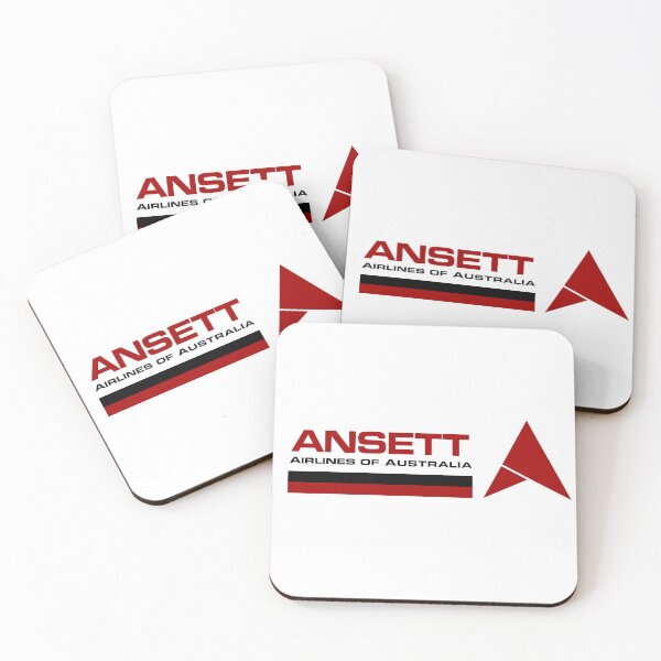 Item preview, Retro Ansett Airlines of Australia 1960s Logo (Landscape) designed and sold by Wonderbouy.