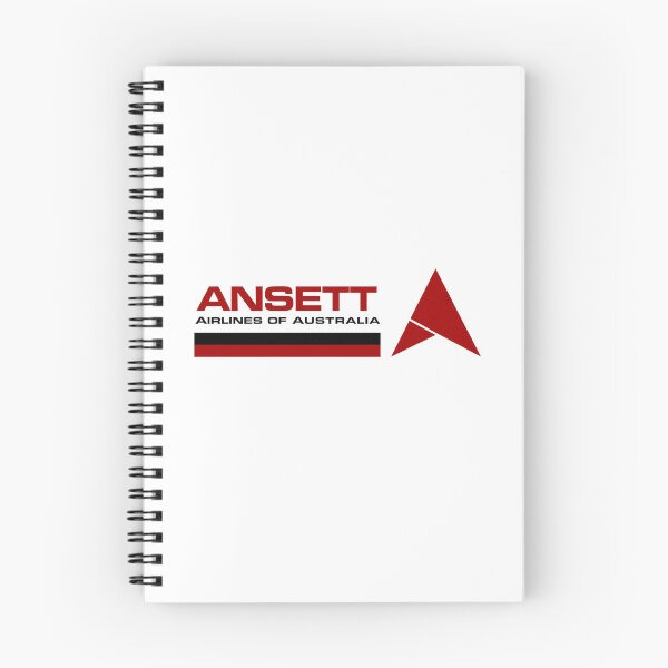 Item preview, Retro Ansett Airlines of Australia 1960s Logo (Landscape) designed and sold by Wonderbouy.
