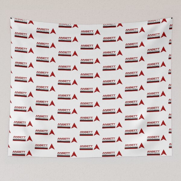 Item preview, Retro Ansett Airlines of Australia 1960s Logo (Landscape) designed and sold by Wonderbouy.