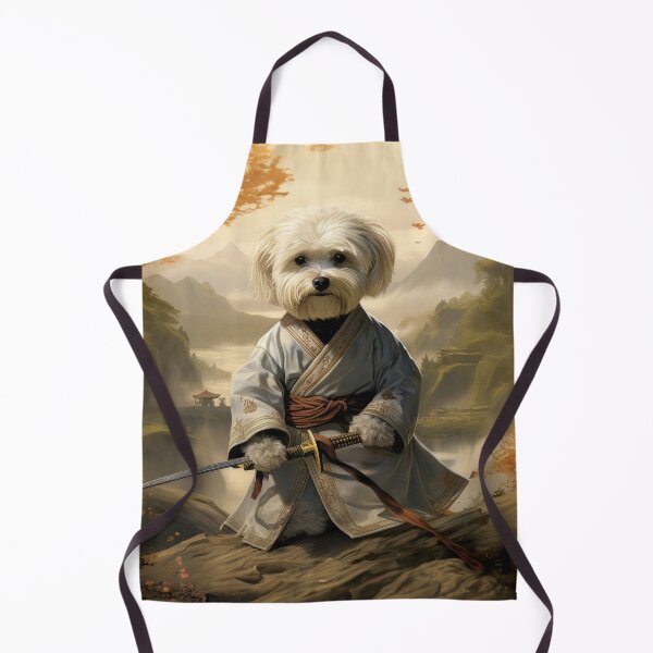 Item preview, Havanese Ronin - Epic Samurai Dog Warrior designed and sold by Tommy-Ellie.