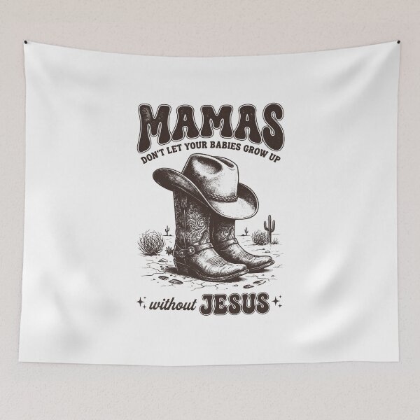 Item preview, Mamas Don't Let Your Babies Grow Up Without Jesus designed and sold by AdyKurniawan.