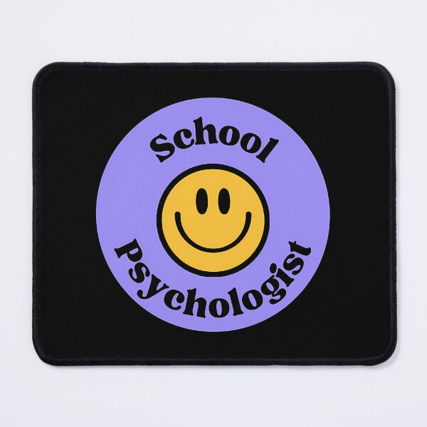 Item preview, School Psychologist Smiley Badge designed and sold by xitzfuxxf18.