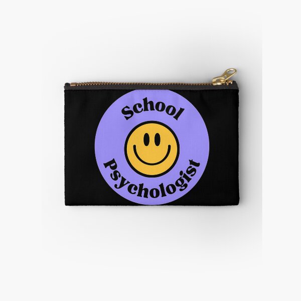 Item preview, School Psychologist Smiley Badge designed and sold by xitzfuxxf18.