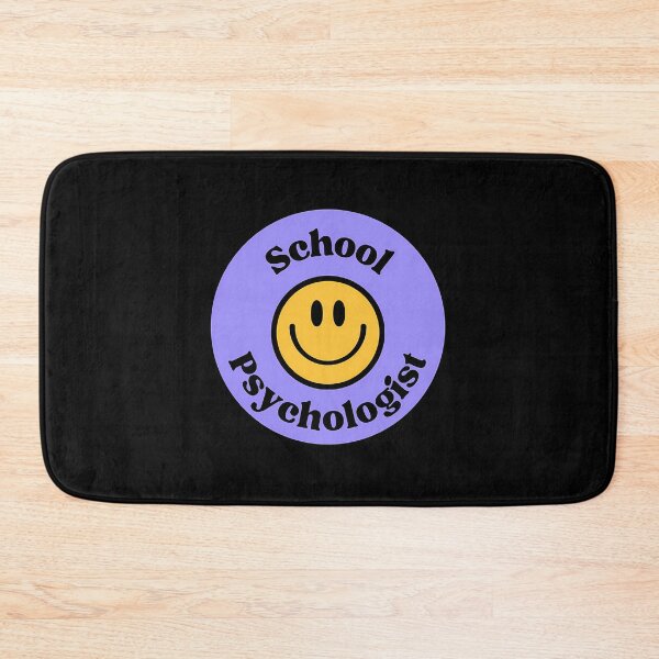 Item preview, School Psychologist Smiley Badge designed and sold by xitzfuxxf18.