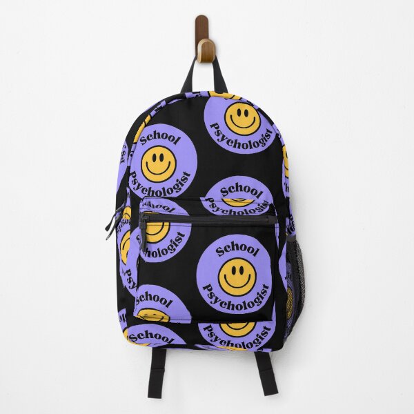 Item preview, School Psychologist Smiley Badge designed and sold by xitzfuxxf18.