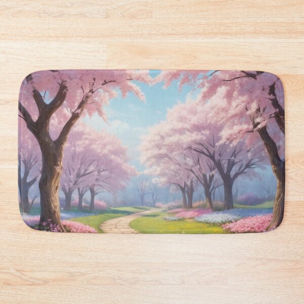 Item preview, First Day Of Spring – Seasonal Floral Wall Art designed and sold by sana designer.