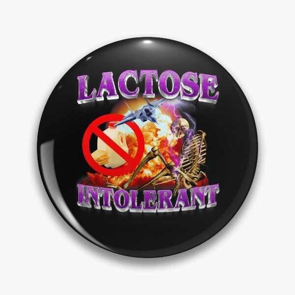 Item preview, lactose intolerant funny meme T-Shirt designed and sold by VillociShop.