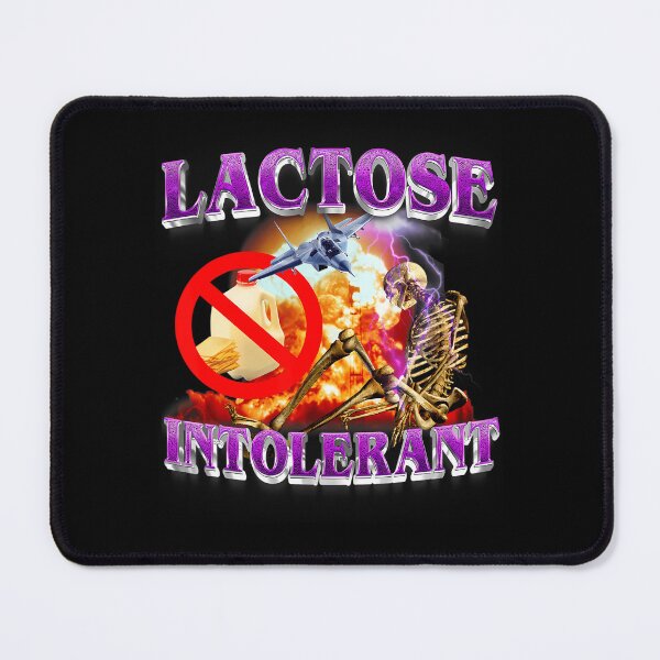 Item preview, lactose intolerant funny meme T-Shirt designed and sold by VillociShop.